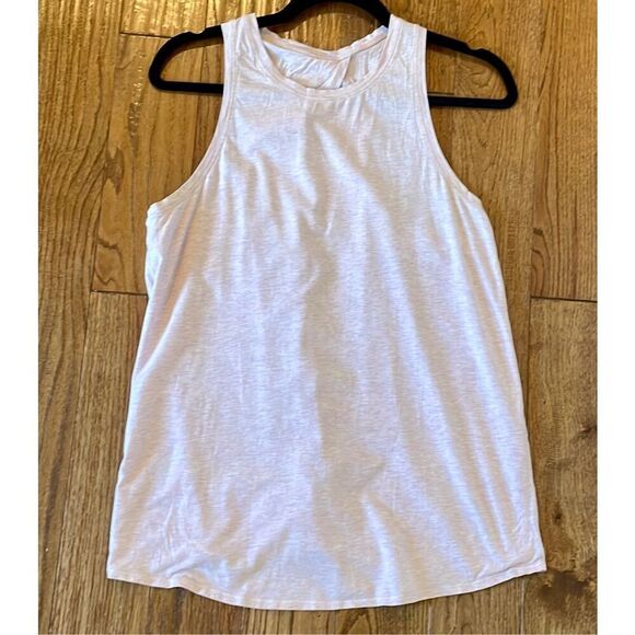 Lululemon purple all tied up open back tank size M - Picture 11 of 11